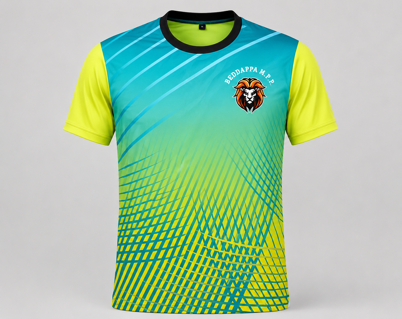 Diagonal stripe sports jersey